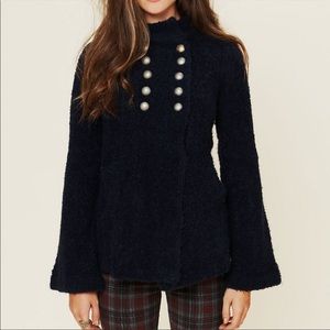 Free People Sergeant Bell Sleeve Jacket